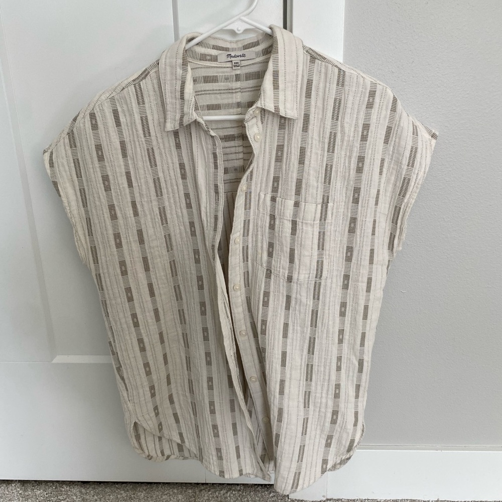 Oversized button down shirt